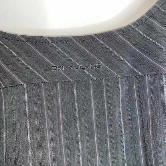 DKNY Women’s Button Mini Dress XL - Picture 5 of 6